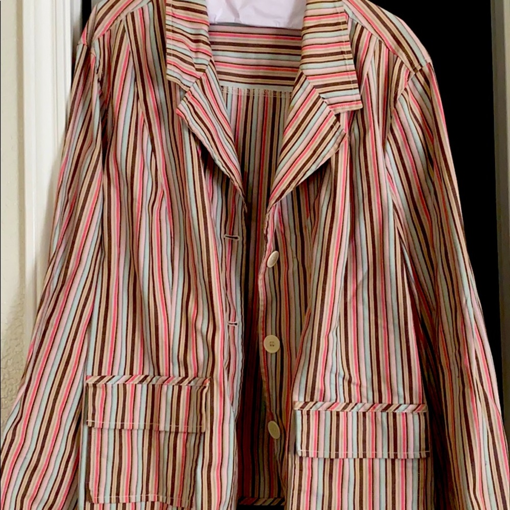 Plus size blazer gently worn